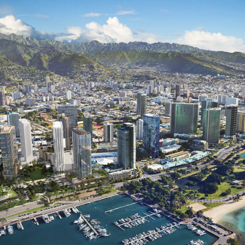 SCB's Ward Village Master Plan. Planning and Urban Design. Planning Strategies. Urban Design.