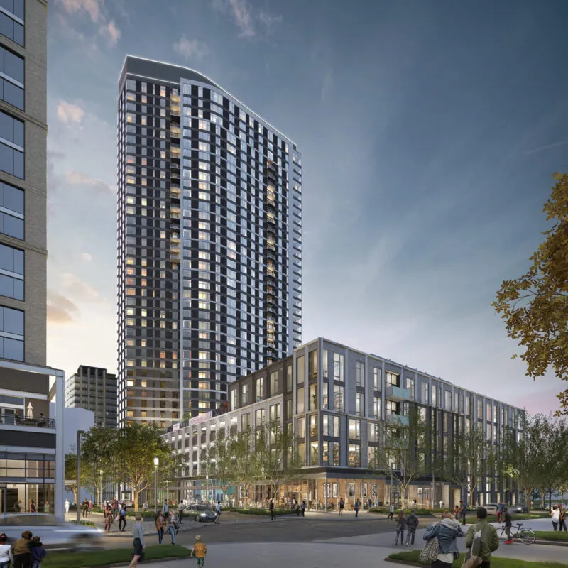 SCB's Mixed-Use at Reston Town Center. Architecture. Mixed-use. Retail.
