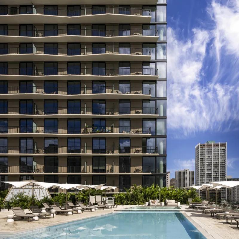 SCB's Līlia Waikīkī. Architecture. Mixed-use and Retail. Residential.