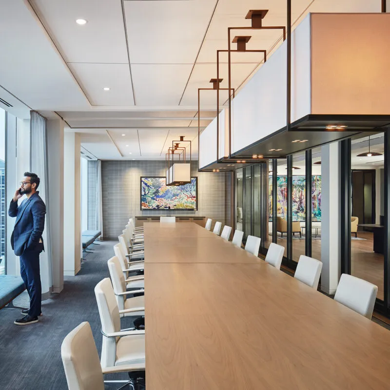 SCB's Confidential Professional Services Firm. Interior Design. Workplace.