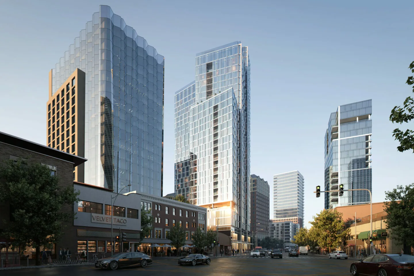SCB's 1130 North State. Architecture. Residential.