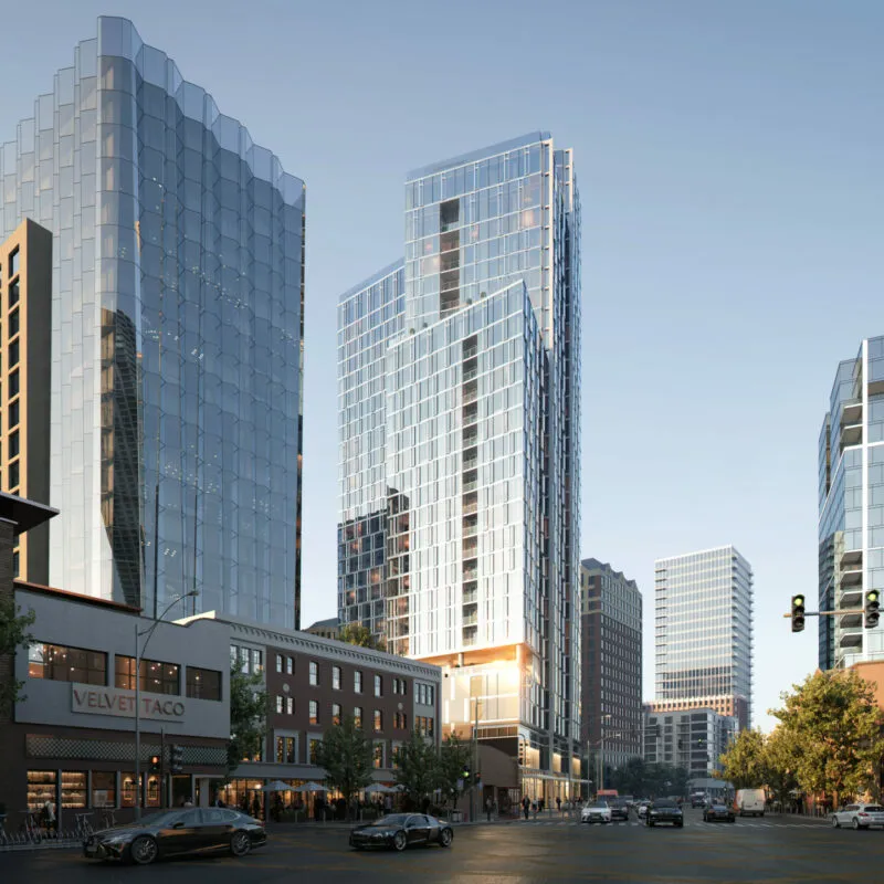 SCB's 1130 North State. Architecture. Residential.