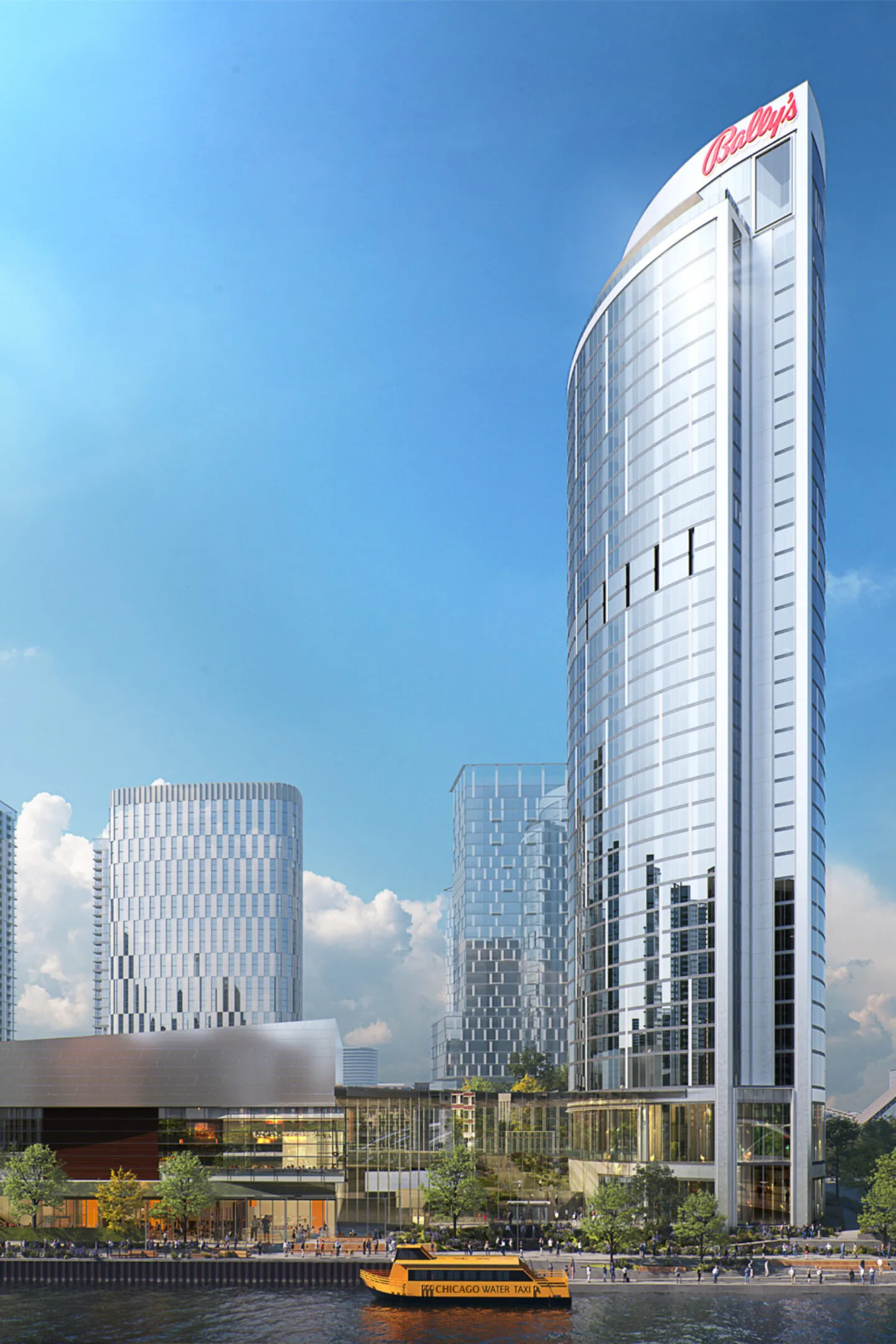 SCB's Bally's Chicago Hotel. Architecture. Hospitality.