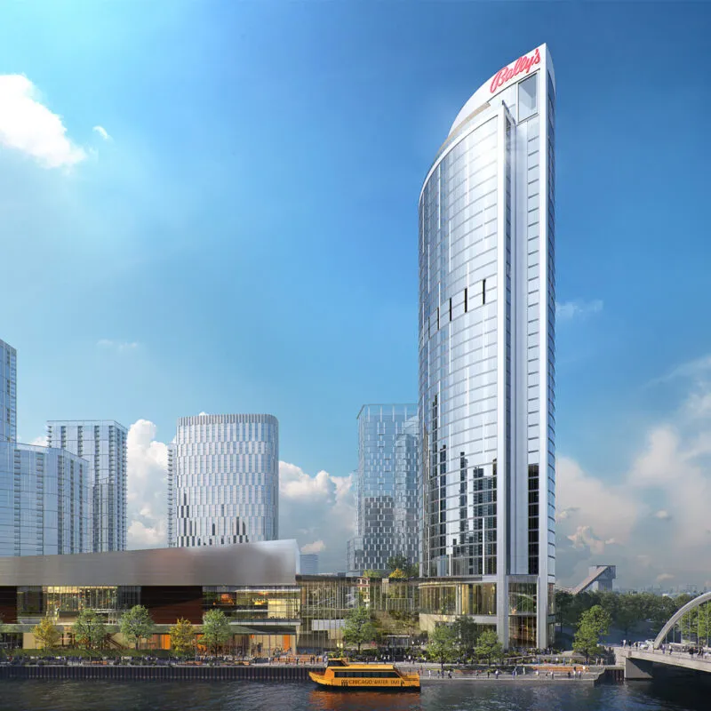 SCB's Bally's Chicago Hotel. Architecture. Hospitality.